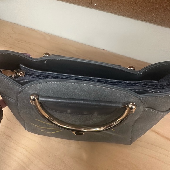 Grey Cat Purse - Picture 5 of 7